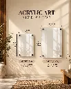 Acrylic Art Size Guide in Sunlit Interior.webp