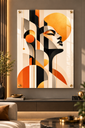 Solara | Geometric Muse Acrylic Wall Art - X03