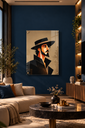 The Midnight Maverick | Acrylic Wall Art - X12